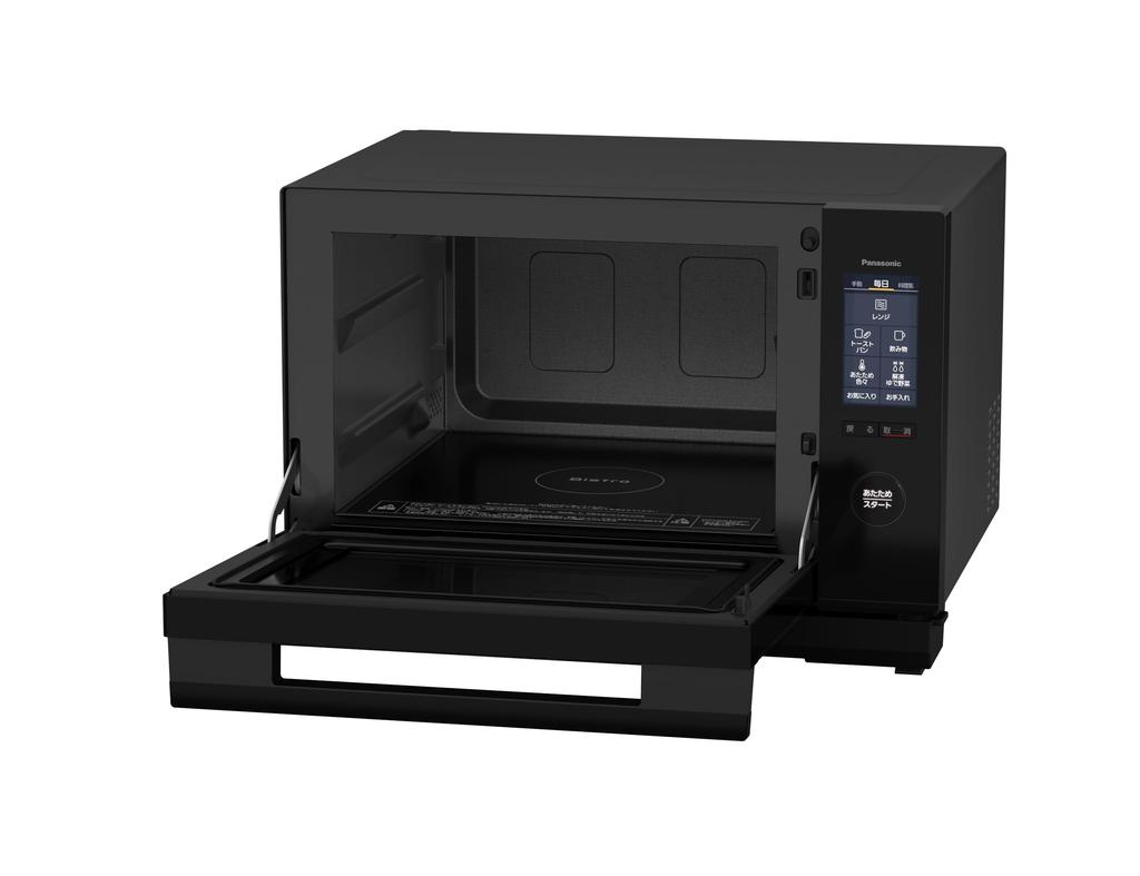 Panasonic Микроволновая печь Bistro Steam 25 л ЖК-сенсорная панель Большая огневая мощь Черный NE-BS6C-K