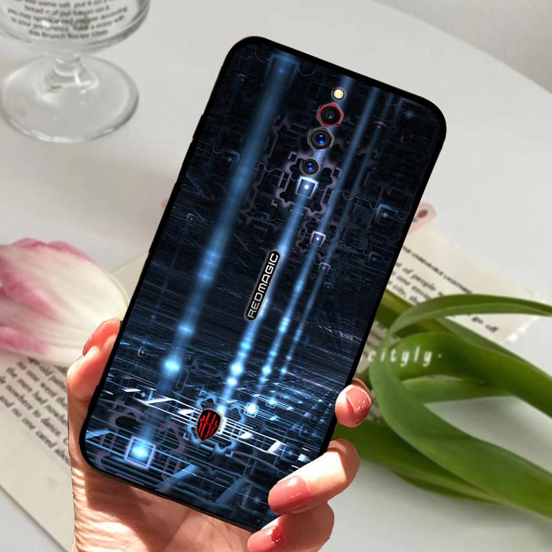 Для Nubia Red Magic 5S 5G Мягкий Силиконовый TPU Чехол для Телефона Для ZTE Nubia Red Magic 7 Pro Coque RedMagic 7S Ударопрочный Бампер