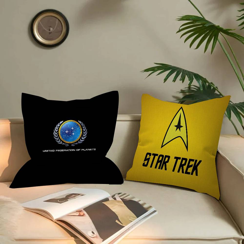 Tv S-Star T-Trek Office Cushion Pillowcase Car Cushion Cover45X45Cm Lumbar Pillowcase Sofa Pillowcover