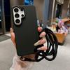Чехол-ремешок через плечо из мягкого силикона для Samsung S26 Ultra S25 Edge S24 S22 Plus S21 S20 FE, с ремешком-цепочкой на шею, плечо, противоударный
