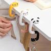 Multifunctional Cute Animal Decorative Panda Hanging Table Hook Key Holder Handbag Hanger Hook