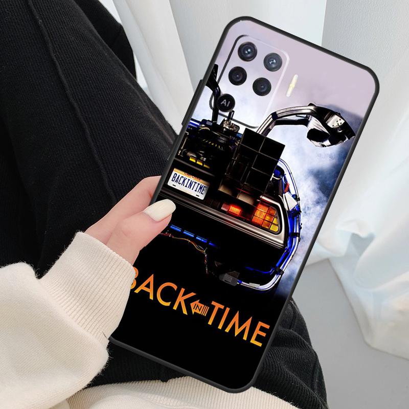 Back To The Future Time Machine Case For Oppo A40 A60 A80 A5 Pro A15 A16 A17 A57 A77 A94 A74 A54 A76 A96 A18 A38 A58 A78 A98