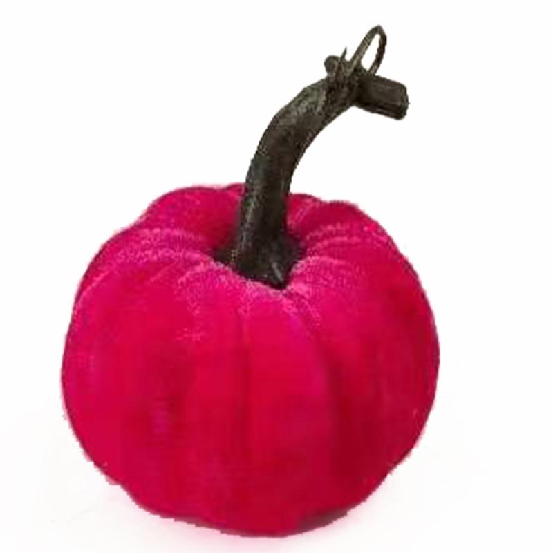 Хэллоуин украшения маленькие тыквы из пены поддельные бархатные тыквы тыквы декор стола