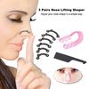 3 Pairs Nose Up Lifting Shaper Invisible Nose Shaping Clipper Straightening Clip Corrector Braces