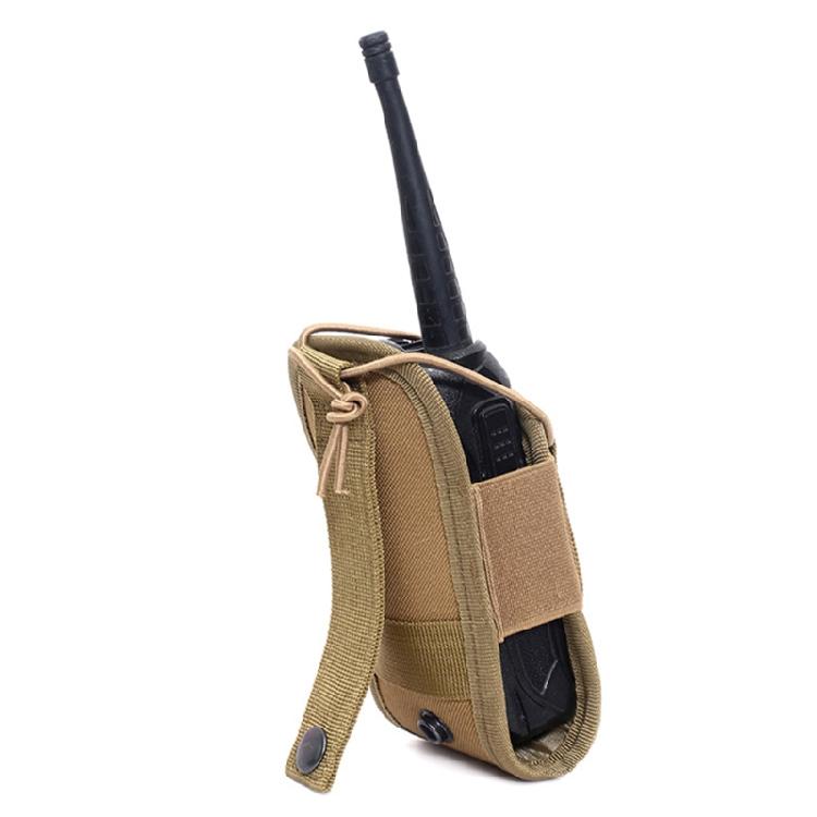 Radio Pouch Military Walkie Talkies Holster Waist Bag Holder Pocket