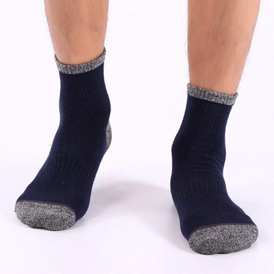 5 пар хлопковых мужских носков в упаковке, новые повседневные дышащие носки, прочные прогулочные носки для пеших прогулок, мужские носки для спорта на открытом воздухе, размер 38-45