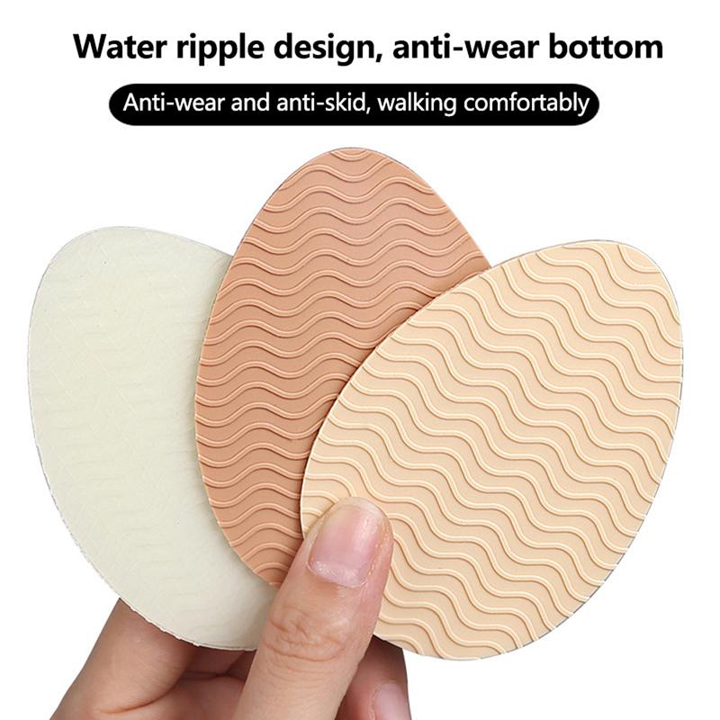 Нескользящая наклейка на подошве, противоскользящая подушечка на высоком каблуке в передней части стопы, противоскользящая подушечка на подошве, унисекс