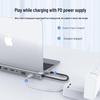 Универсальная док-станция 12-в-1 с двумя портами HDMI, гигабитным Ethernet и многофункциональной подставкой для ноутбука