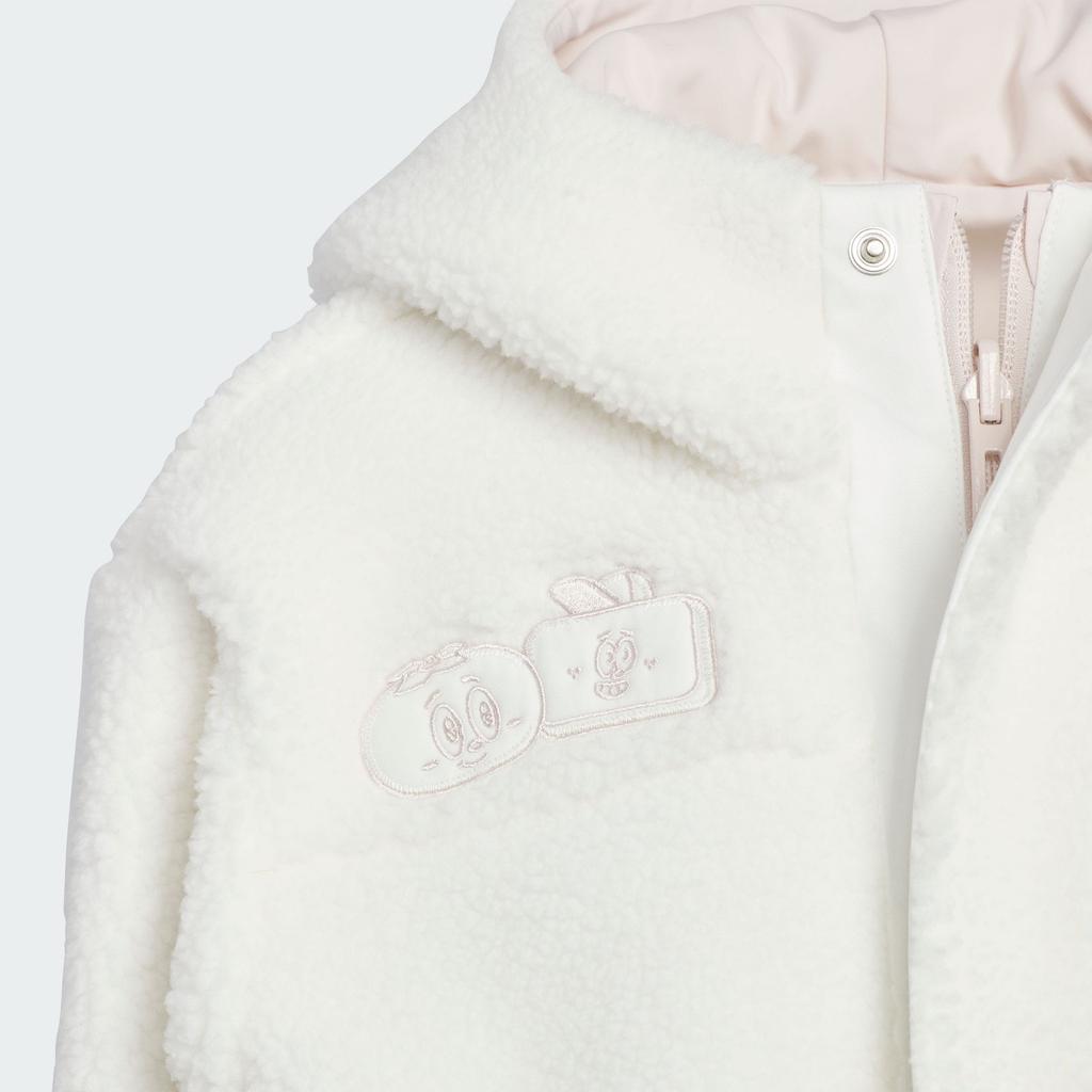 adidas Двусторонняя теплая куртка Детские куртки Han-Yu-White JF3853