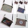 Boho Shell Crossbody Bag With Flower Decor And Soft Pu Material For Casual Outings