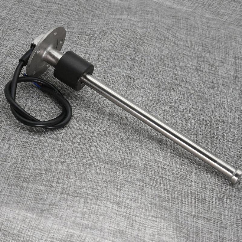 100mm 150mm 200mm 250mm 400mm Fuel Level Sensor 0-190 ohm 240-33ohm Water Level Guage Meter 52mm Gauge for Boat Car Customized
