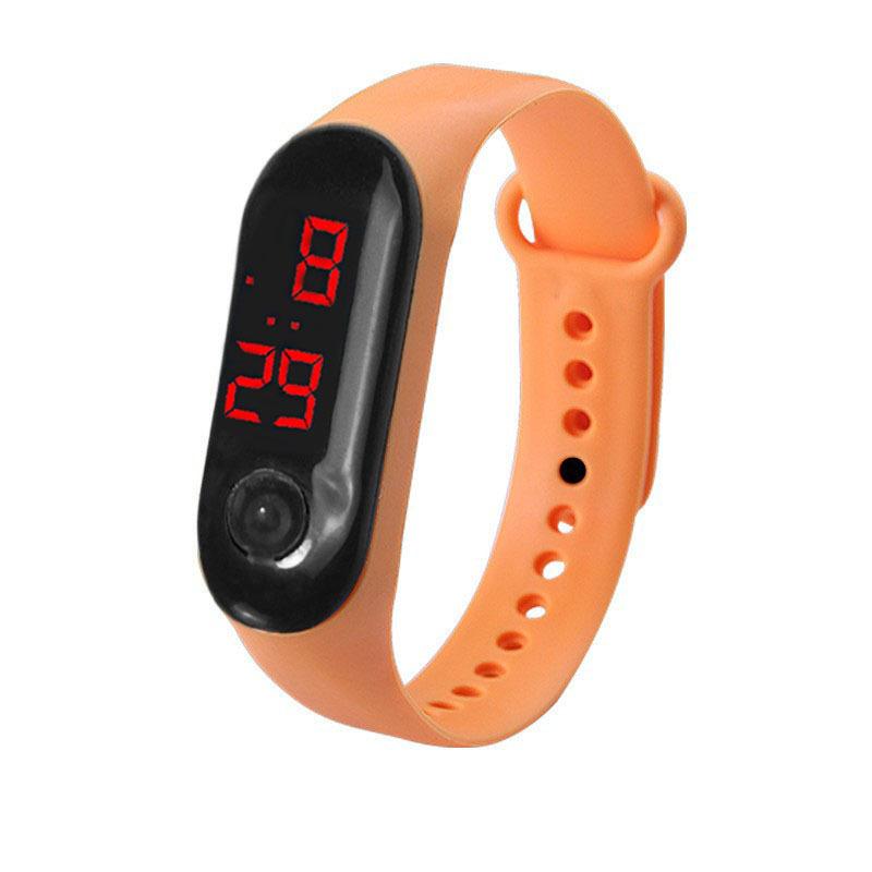Women Sports Watch LED Screen Children Outdoor Sports Electronic Watch Men Silicone Strap Wirstwatch Student Clock Relogio