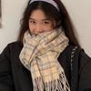 New Women's Warm Scarf Women's Autumn and Winter All-match Long Thickened Student Cute High-value Scarf
