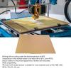 Печатная платформа для 3D-принтера 111x111 мм, двусторонняя PEI, нагреваемая платформа для 3D-принтера с магнитной основой, нагреваемая платформа для 3D-принтера