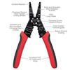 Инструмент для зачистки проводов 16-10AWG, 1 шт., 22-18AWG, автоматический, подходит