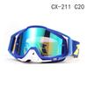 Adjustable Nose Pad Motorcycle Goggles Helmets Windshield Protection UV400 Sport Riding Eyewear