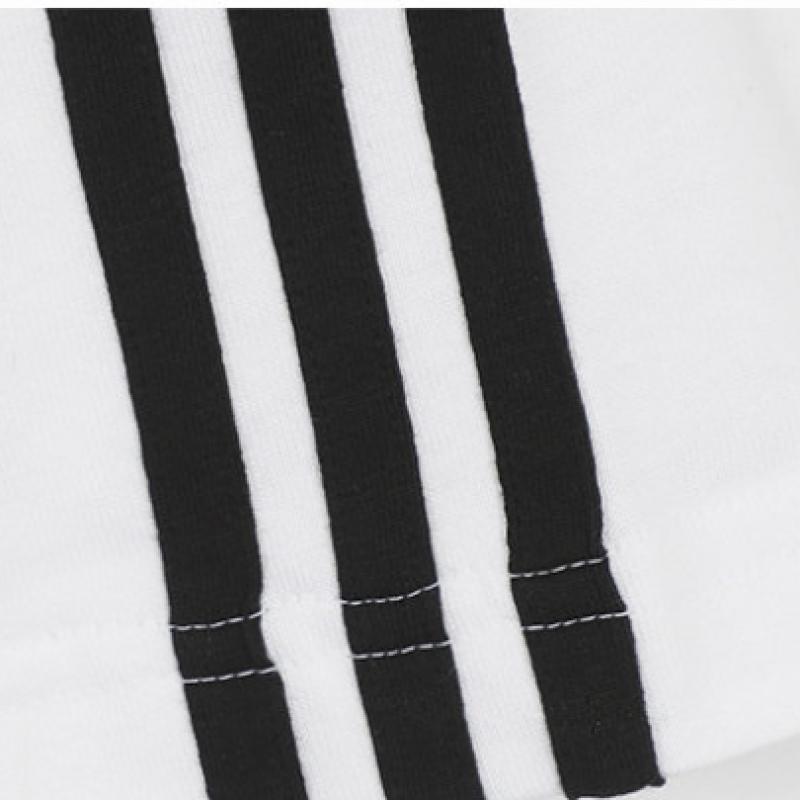 Adidas Футболка с коротким рукавом, футболка oversize с тремя полосками