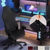 Эргономичные чехлы для офисного компьютерного игрового кресла, эластичные полиэстеровые чехлы для откидывающегося гоночного игрового кресла, водонепроницаемые чехлы для кресла
