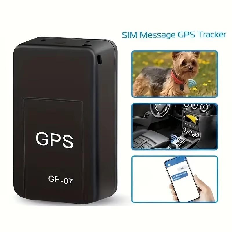 GF07 Магнитный мини-трекер для автомобиля GPS-трекер для отслеживания в реальном времени Магнитный GPS-трекер для определения местонахождения транспортного средства в реальном времени Трекер для домашних животных