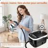 High Pressure Steam Cleaner, High Pressure 4bar, 2500W, 1250ml, 6 Speeds, With 10 Accessories, For Kitchen/Bathroom/Home