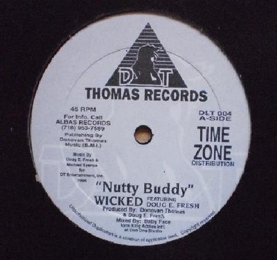 12-дюймовая пластинка LITTLE WICKED, DOUG E. FRESH - Nutty Buddy DLT004 Thomas Records 1996 США Рэп и хип-хоп/R&B Б/У