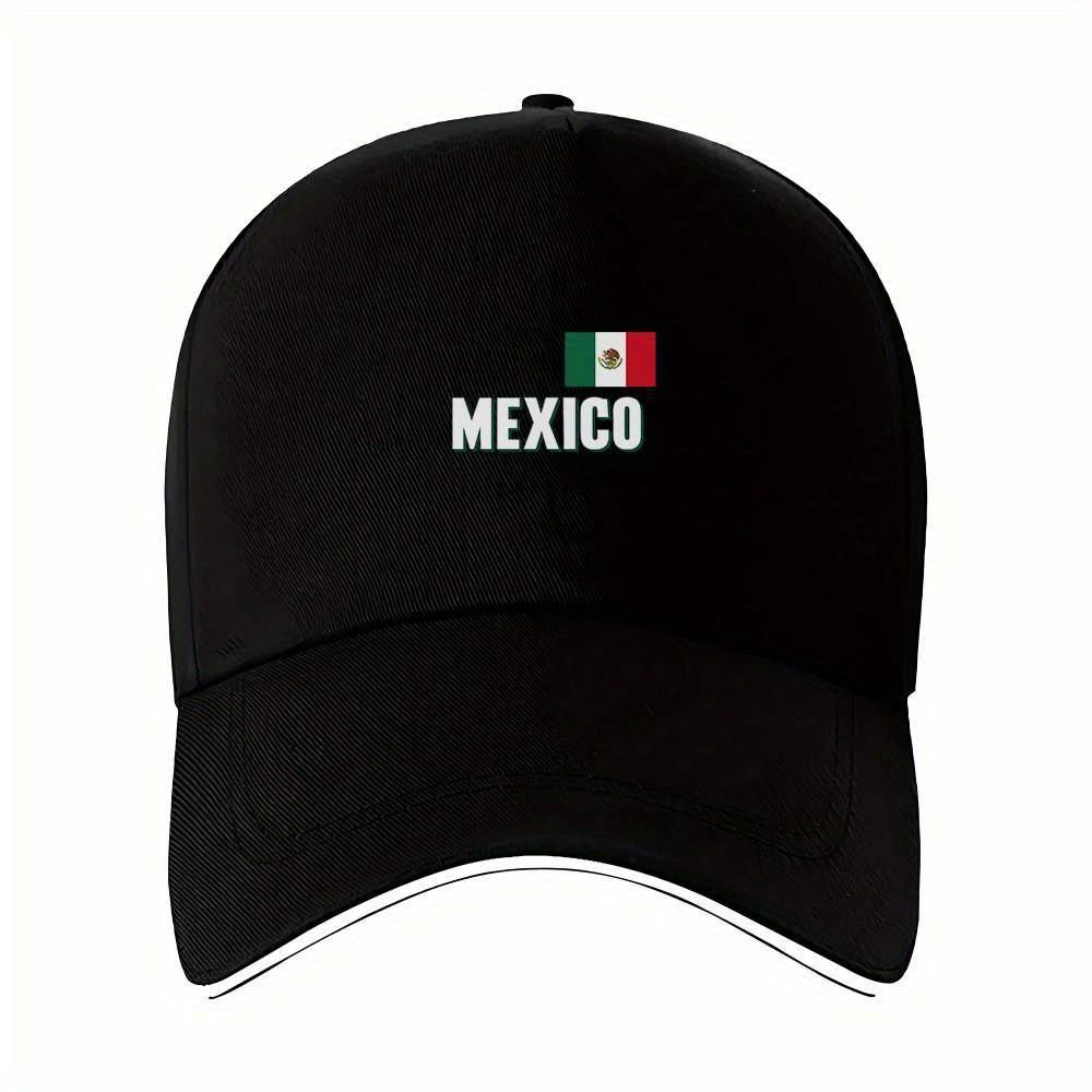 Mexico Flag Baseball Cap Cotton Casual Adjustable Adult Hat Four Seasons Accessory
