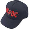 AC/DC Unisex Adult Logo Mesh Back Baseball Cap
