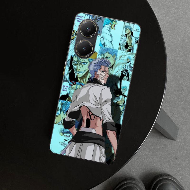Гримджоу 6 Bleach Чехол для телефона для Xiaomi Poco X6 X5 X7 Pro F7 Ultra Redmi 15C 15 13C 13 12C 12 10C 10 10A 9C 9A 9T 9 Coque