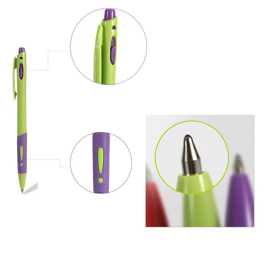 48 Pcs Blue Color Ballpoint Pen 0.7mm Roller Ball Pens Promotional Office School Supplies A6053