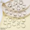 21 Pcs Gothic Rings Set for Women Fashion Simple Snake Butterfly Evil Eye Finger Ring Trendy Punk Jewelry Gifts 2024 New