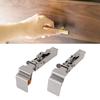 Drawer Front Installation Clamp Stainless Steel Adjustable Drawer Fixing Clamp with Bubble Level and Pencil