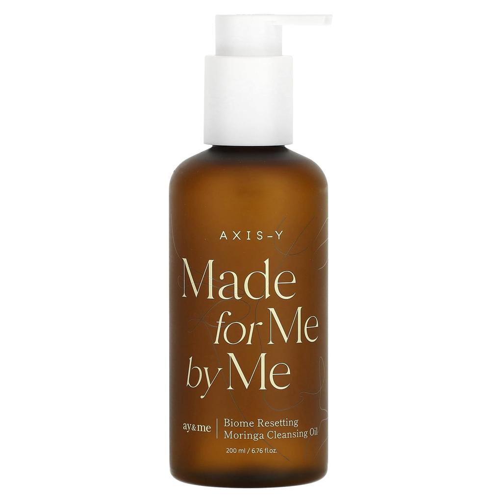 AXIS-Y Ay & Me, Biome Reset Moringa Cleansing Oil, 200 Ml (6.76 Fl Oz)