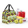 Scalextric Vintage Stuff Insulated Lunch Bag for Women Kids Portable Food Boxes Thermal Lunch Box Tote