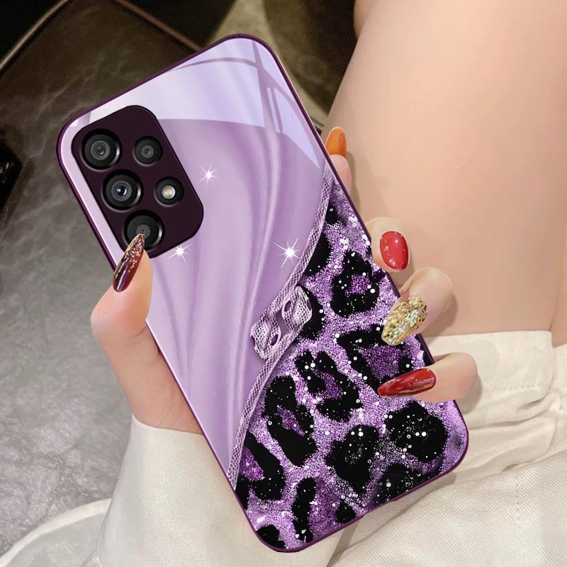 Красочные узоры для Samsung Galaxy S10 4G S20 11E 30 S21 22 S24 Fe Pro S23 S25 Ultra 5G S9 Чехол для телефона из закаленного стекла