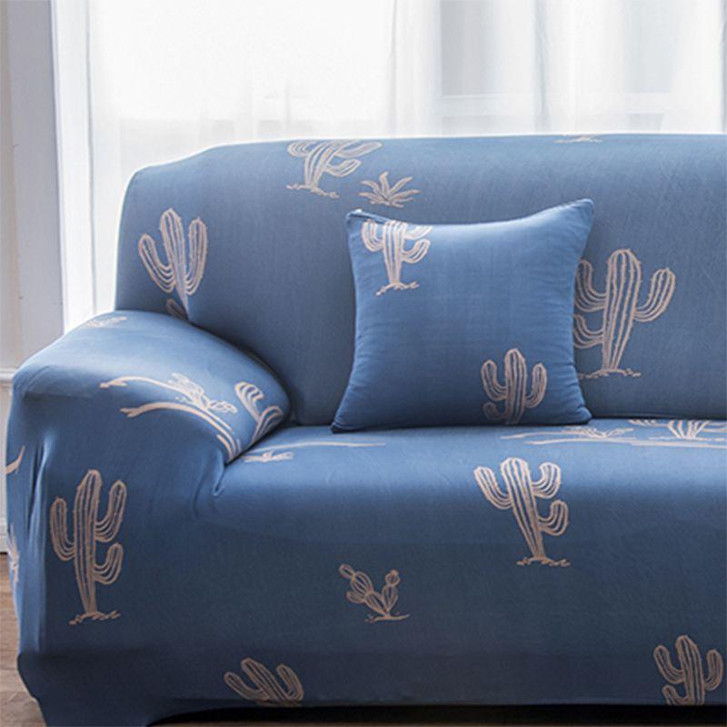 Высококачественный чехол на диван с цветочным принтом, отличной посадкой и эластичностью для диванов разных размеров