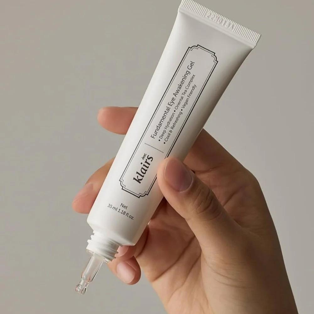 Дорогой, Klairs Fundamental Eye Awakening Gel 35 мл | Уменьшает темные круги, снимает отечность и оказывает антиоксидантное действие для лечения мешков и отеков под глазами