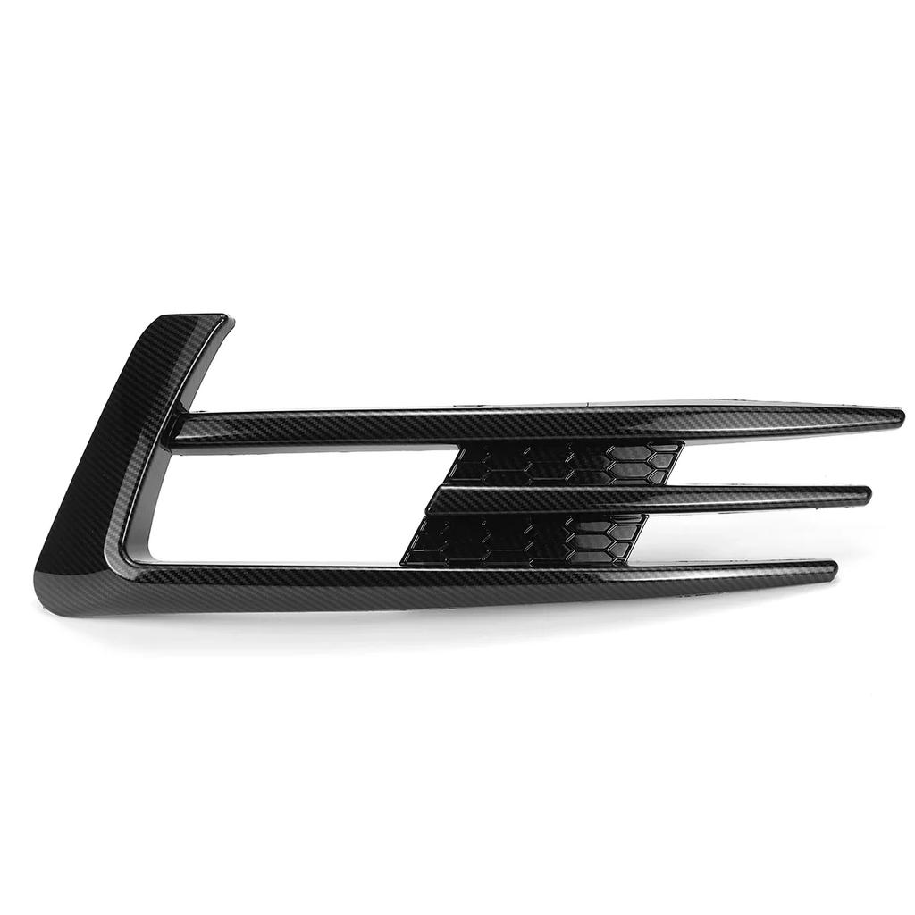 AGLNX1 New Pair Car Front Fog Light Grille Grill For VW Golf 7 MK7 Standard version 2014 2015 2016 2017 Fog Lamp Lower Bumper Grill