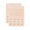 Uxcell Bra Adjustable Bra 4 Skin Extender, Hooks, 4-Row Hooks, Elastic, Women's, Hooks, Color, 2-Pack