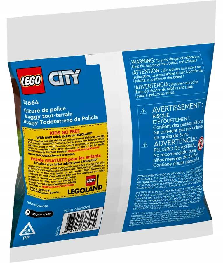 30664 - Lego City - Policyjny Łazik Terenowy