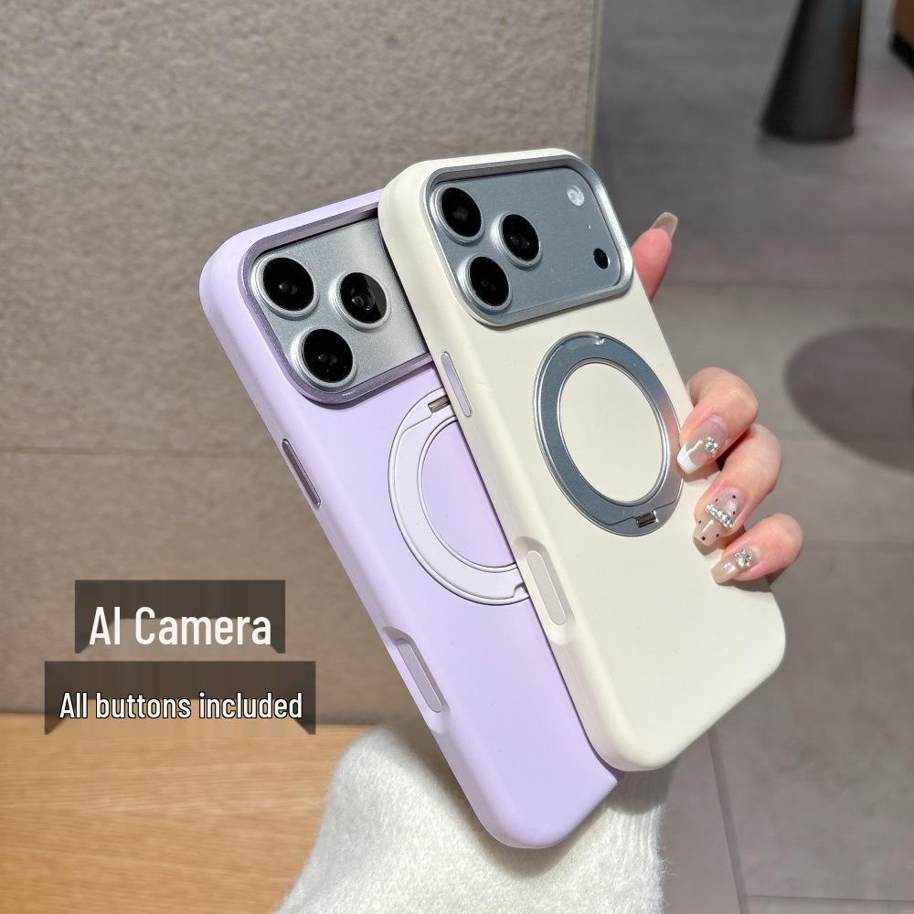 INS Минималистичная вращающаяся подставка для чехлов Apple 17ProMax и iPhone16Pro в стиле 'Пара'