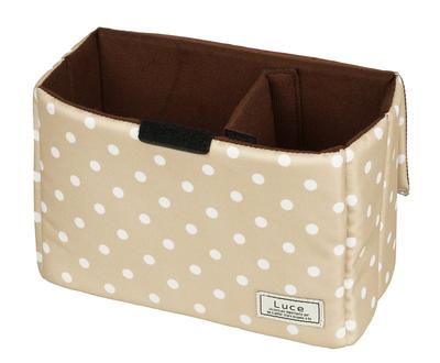 Сумка для фотокамеры Luce Inner Box M Dot Ivory 2.7L M-DTIV