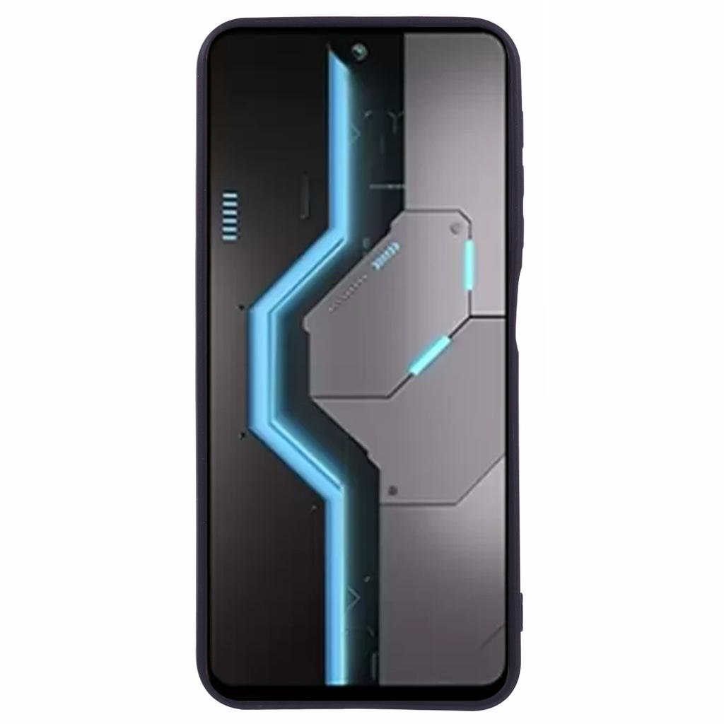 For itel P65 Case Precise Cut-Outs Straight Edge TPU Shockproof Phone Cover