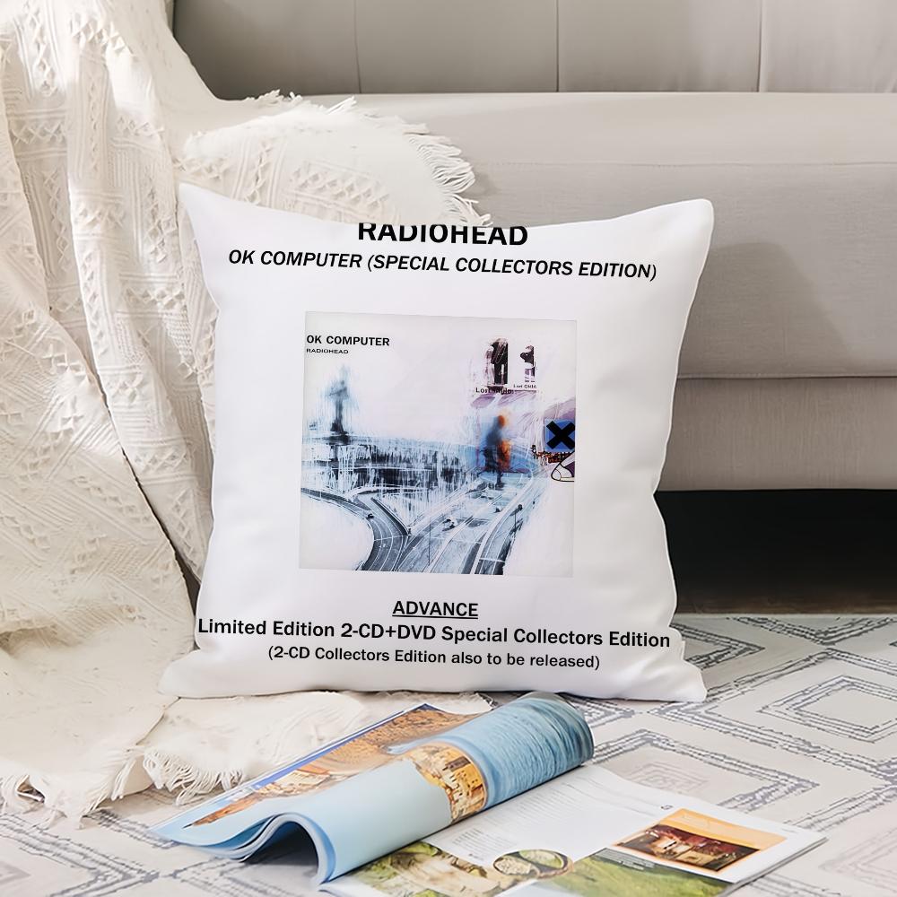 Hot Rock Band R-Radio H-Head Pillow Case Office Cushions Suitable For Sofa Car Bedroom Decorative Cushion Cover