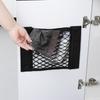 Storage Net Household Kitchen Cabinet Door Garbage Bag Plastic Bag Organizer Stick-on Shopping Bag Storage Bag