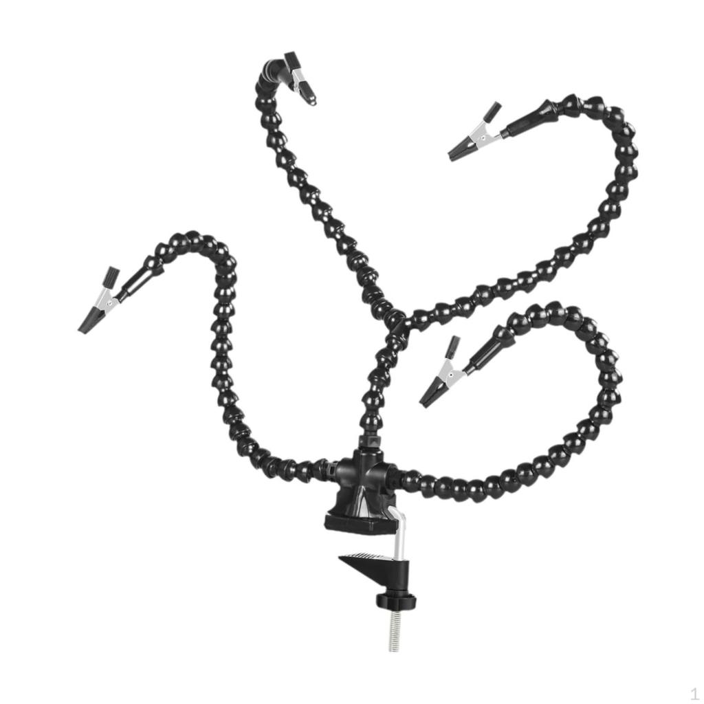 Регулируемая паяльная станция с надежным зажимом для точной работы