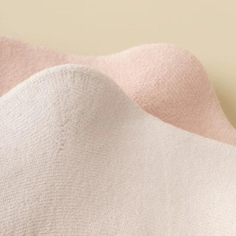 Женские зимние теплые носки, однотонные носки средней длины, толстые бархатные зимние носки, плюшевые носки-тапочки