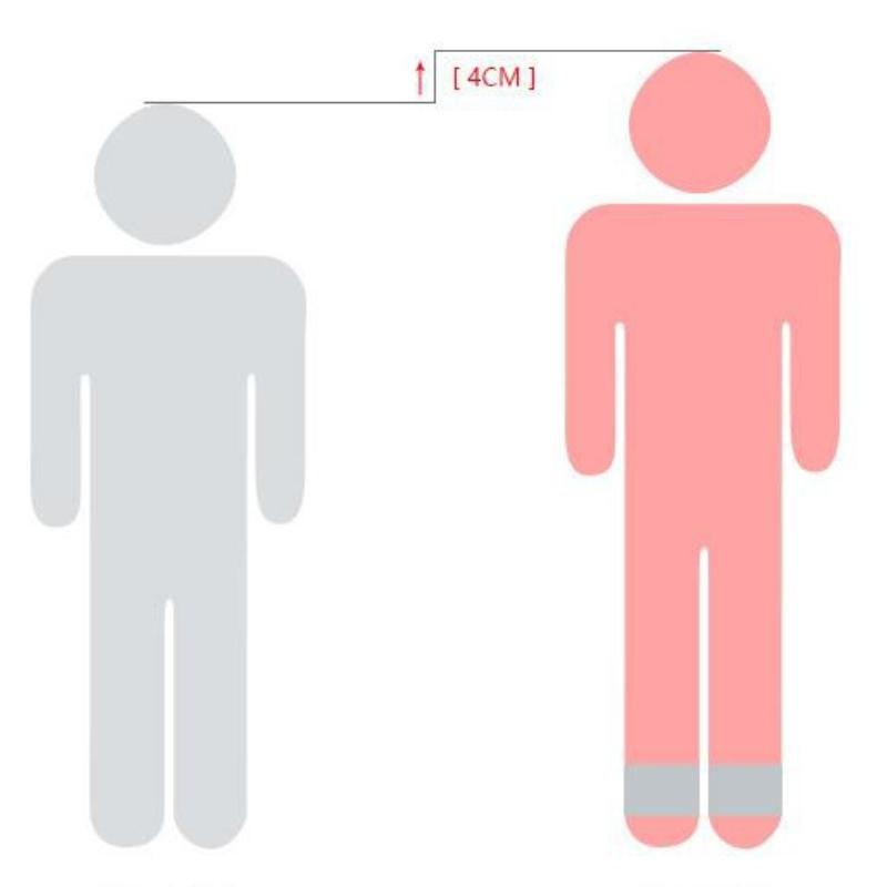 1 пара стельок унисекс, вставка для подъема пятки, подушечка для обуви, увеличивающая высоту, подушка, увеличивающая высоту