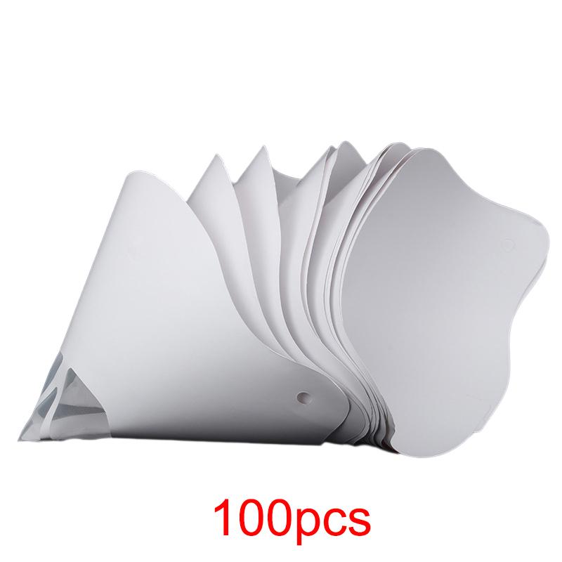 100PCS Paint Filter Paper 11x19 Cm 100 Microns Car Paint Spray Mesh Paper Filter Funnel Strainer Disposable Conical Straining Funnel
