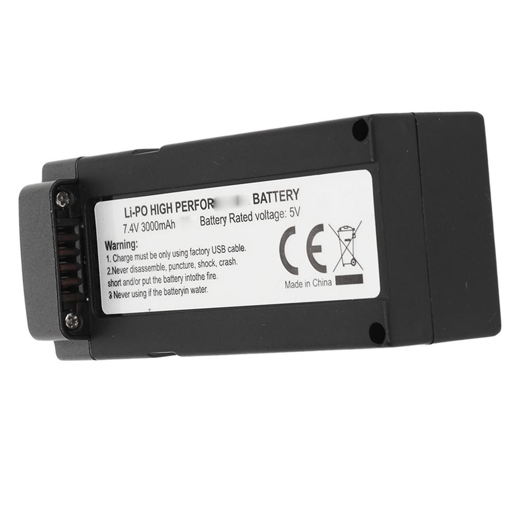 Аккумулятор для дрона 7,4 В 3000 мАч Защита от перезаряда Защита от короткого замыкания Литиевый аккумулятор для дрона для LYERC L600