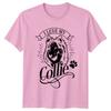 I Love My Collie Dog Breed Pet Animal Lover Graphic TShirt